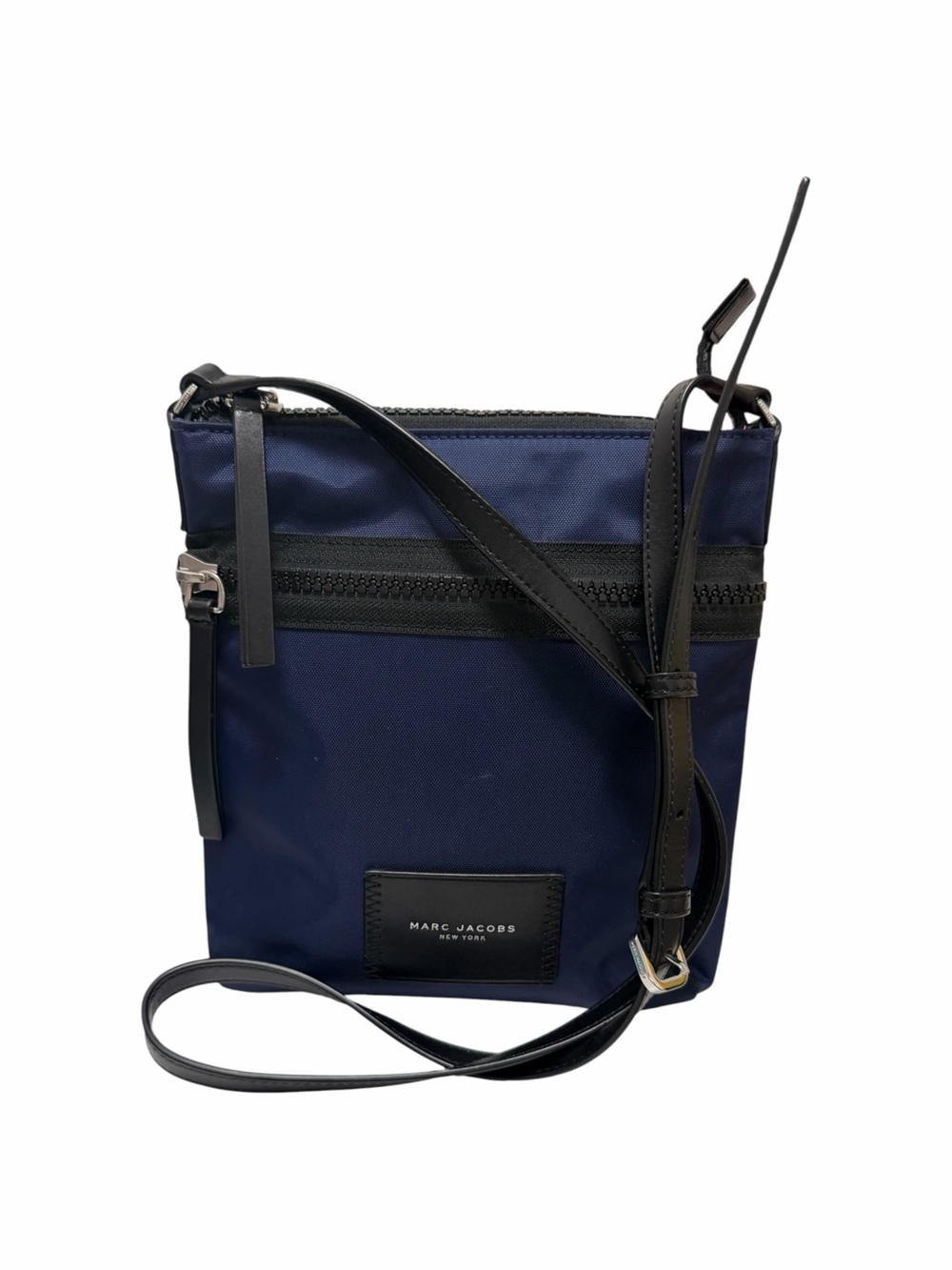 Marc Jacobs Solid Navy/Black Square Crossbody